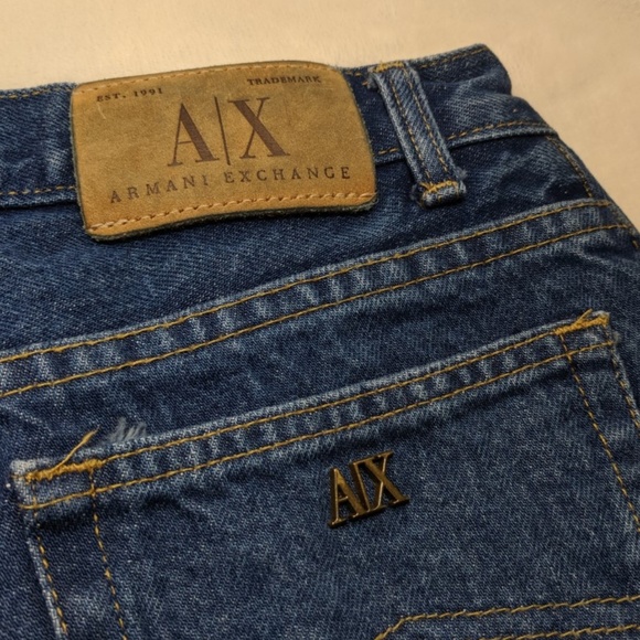 armani exchange mom jeans